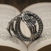 Face Hugger Ring, Alien ring, Gothic rings, Gothic Jewellery