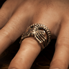 Face Hugger Ring, Alien ring, Gothic rings, Gothic Jewellery