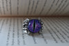 Dragon Eye Adjustable Ring (Purple)