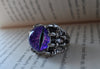 Dragon Eye Adjustable Ring (Purple)