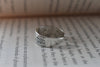 Patterned Chunky Adjustable Ring