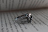 Gothic Skull Adjustable Ring