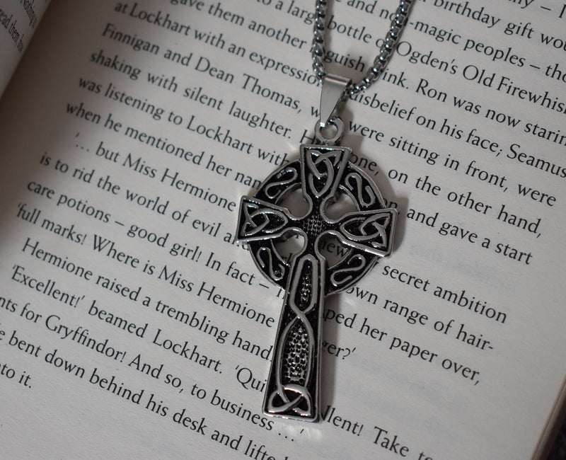 Celtic Cross Pendant Necklace
