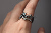 Multiple Cross Adjustable Ring