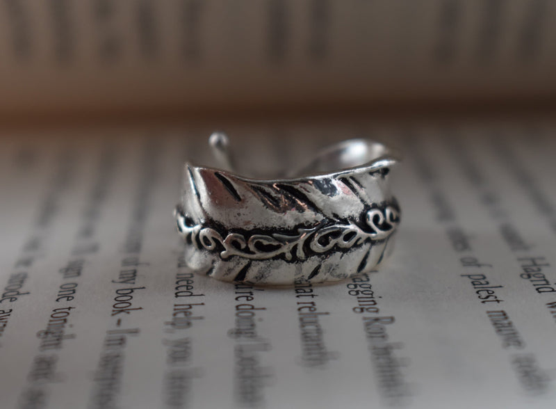 Feather Adjustable Ring