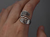 Skeleton finger Adjustable Ring