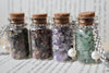 Crystal Bottle Pendant Necklace