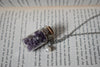 Crystal Bottle Pendant Necklace