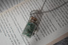 Crystal Bottle Pendant Necklace