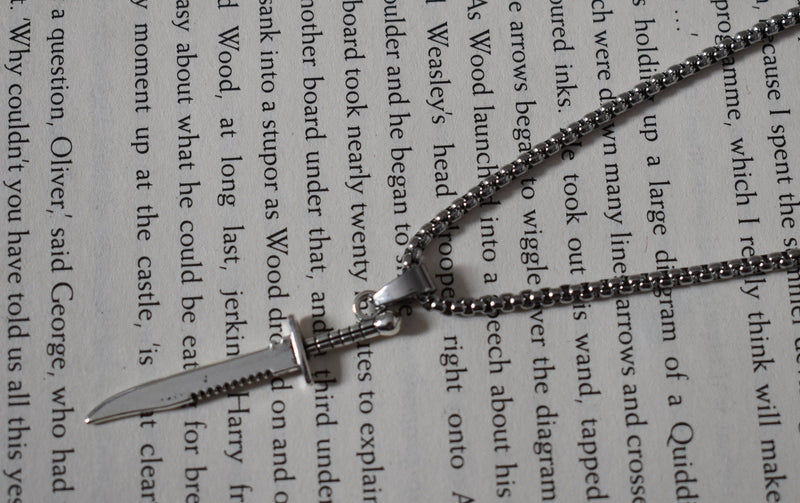 Dagger Pendant Necklace