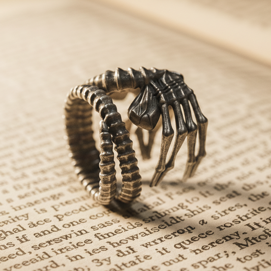 Face Hugger Ring, Alien ring, Gothic rings, Gothic Jewellery