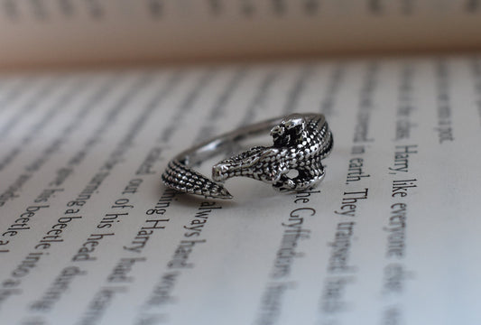 Crocodile Adjustable Ring