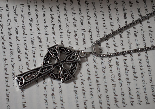 Celtic Cross Pendant Necklace