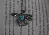 Glow in the Dark Horse Pendant Necklace