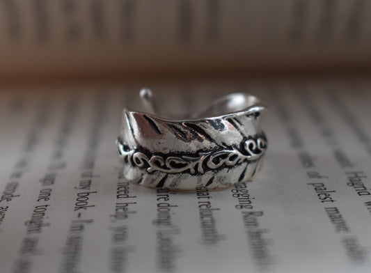Feather Adjustable Ring