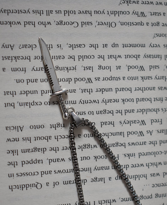 Dagger Pendant Necklace