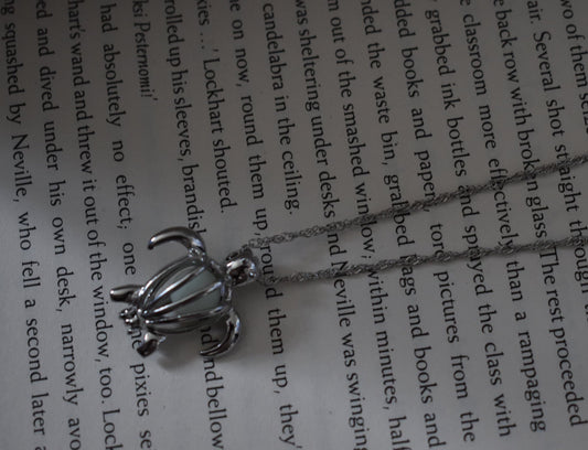 Turtle Necklace - Glow in the Dark